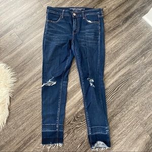 american eagle super stretch skinny jeans
